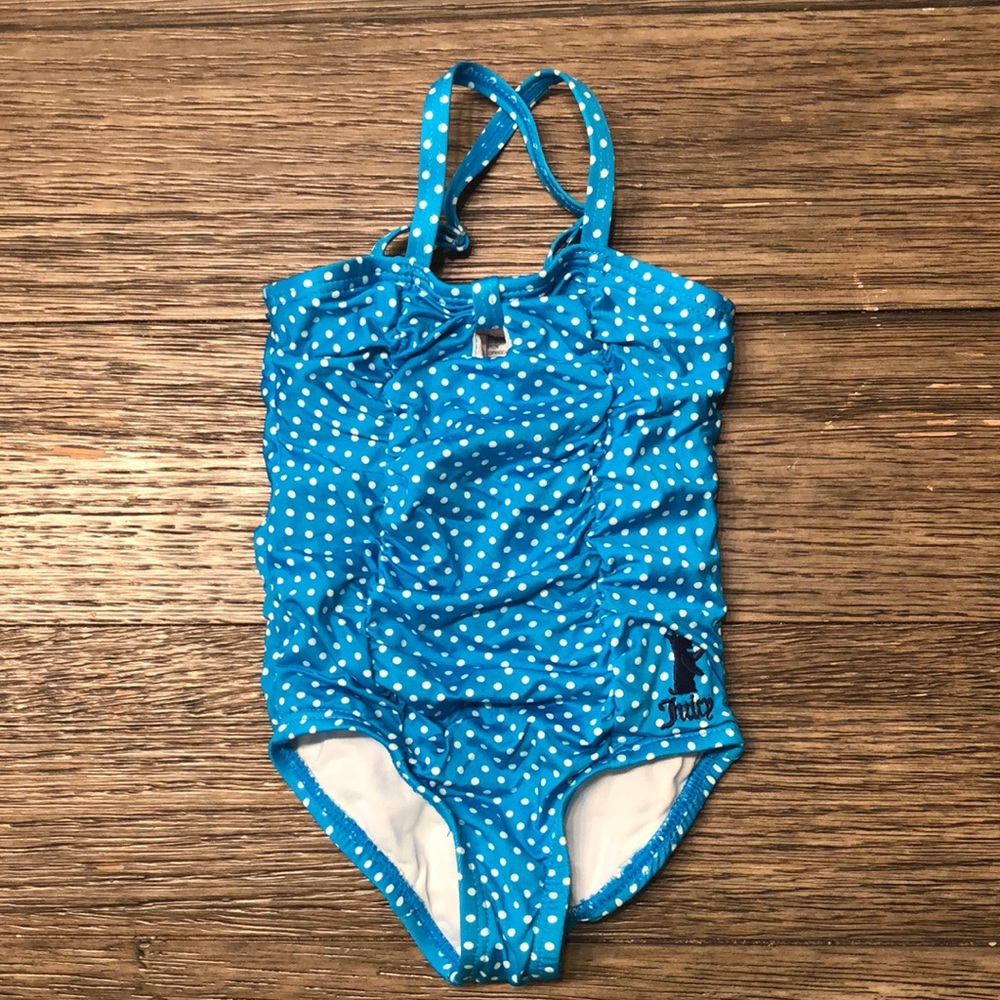 Juicy couture baby bathing suit. Size 3/6 months